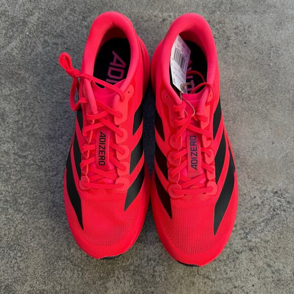 Size 9 Men’s - Adidas Adizero Evo SL “Lucid Red Black” BRAND NEW main image 3